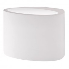 Γύψινη Απλίκα Τοίχου 1xG9 230V Οβάλ 92GDL12W